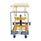 Vestil Foot Pump Scissor Cart, 1500 lb. Cap, 48"W, 24"L CART-24-15-M - alternate 2